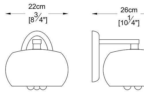 Бра Zumaline Crystal W0076-01D-F4FZ