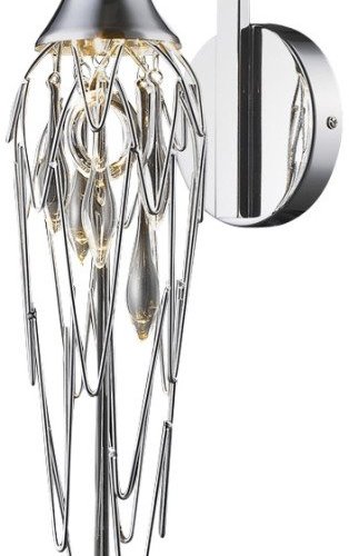 Бра DeLight Collection Goddess Tears W68009S-1 chrome