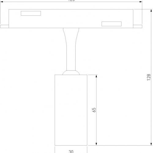 Трековый светильник Slim Magnetic 85036/01