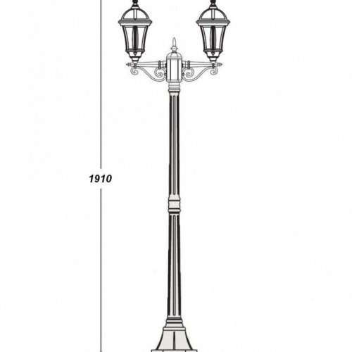 Наземный фонарь Oasis Light 95208S A Gb