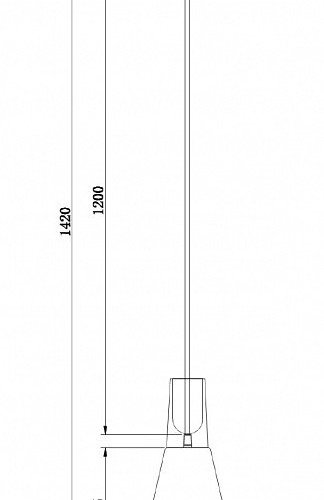 Подвесной светильник Maytoni Bicones P359-PL-140-C