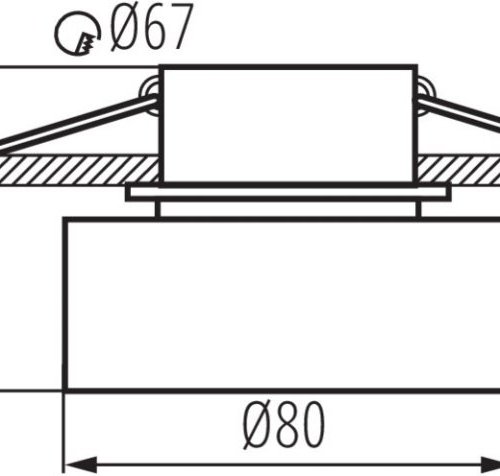 Точечные светильники Kanlux GOVIK DSO-B 29236