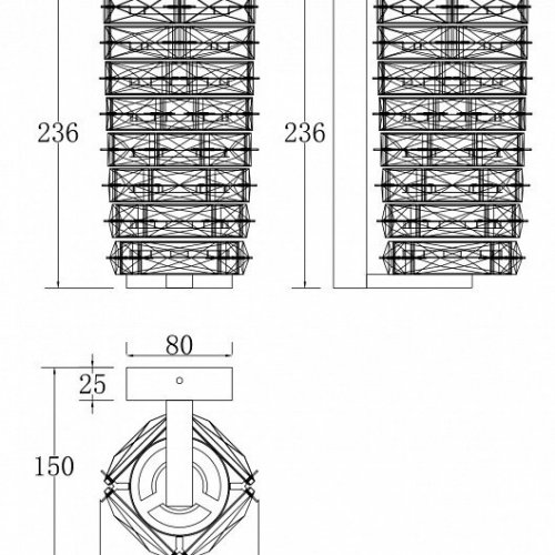 Бра Maytoni Coil MOD124WL-L6CH3K