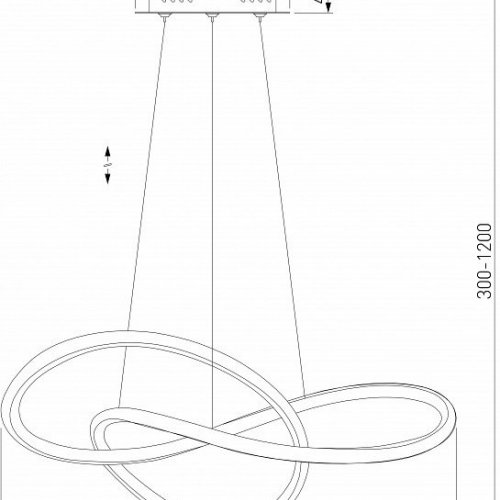 Подвесной светильник Eurosvet Wind 90312/1 черный