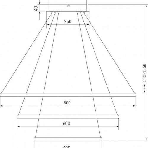 Подвесной светильник Eurosvet Collars a064103