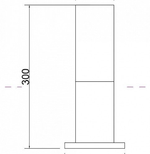 Ландшафтный светильник Maytoni Outdoor O418FL-01B