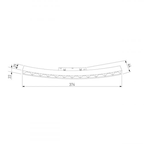 Трековый светодиодный светильник Elektrostandard Slim Magnetic Intenso 85186/01 a066514