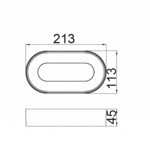 Настенный светильник уличный Oasis Light W3491S-3K