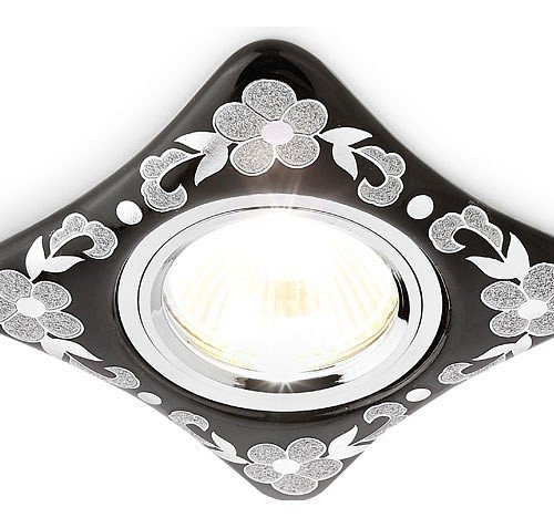 Встраиваемый светильник Ambrella light Desing D2065 BK/CH