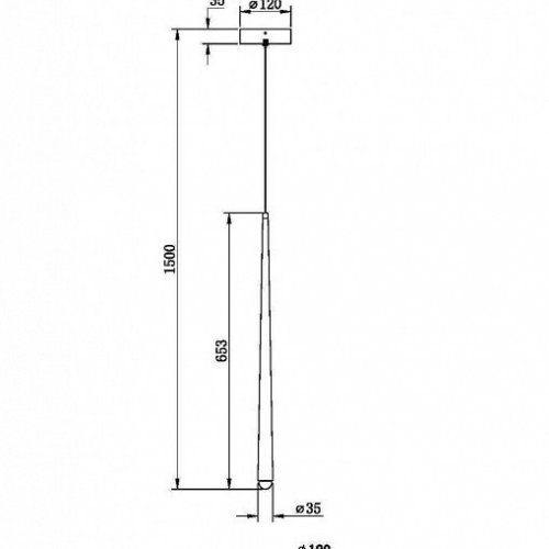 Подвесной светильник Cascade MOD132PL-L6BK