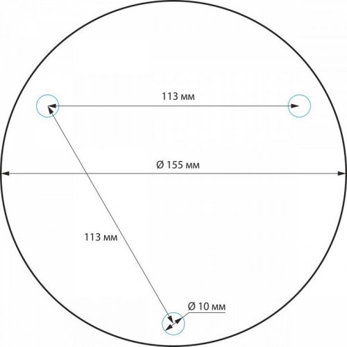 Уличный наземный Elektrostandard 1508 TECHNO черный