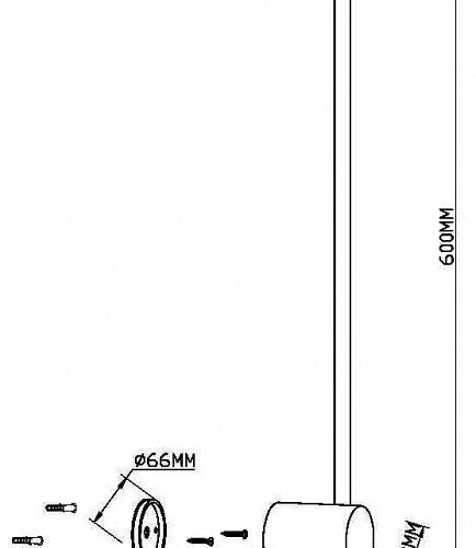 Настенный светильник Light stick MOD237WL-L6BS3K