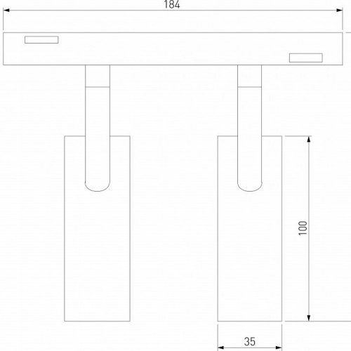 Светильник на штанге Elektrostandard Slim Magnetic a062853