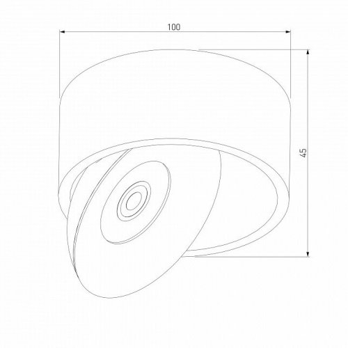 Накладной светильник Elektrostandard Glide a059332