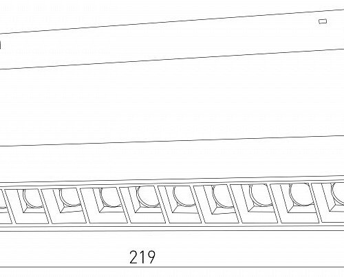 Накладной светильник Elektrostandard Slim Magnetic a067370