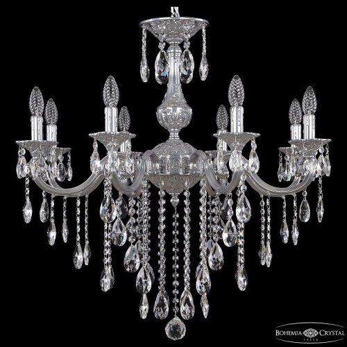 Подвесная люстра Bohemia Ivele Crystal AL7801 AL78101/8/250 B CG