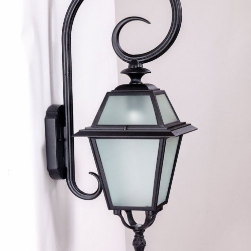 Настенный фонарь уличный Oasis_Light FARO-FROST L 91102fL/18 Bl