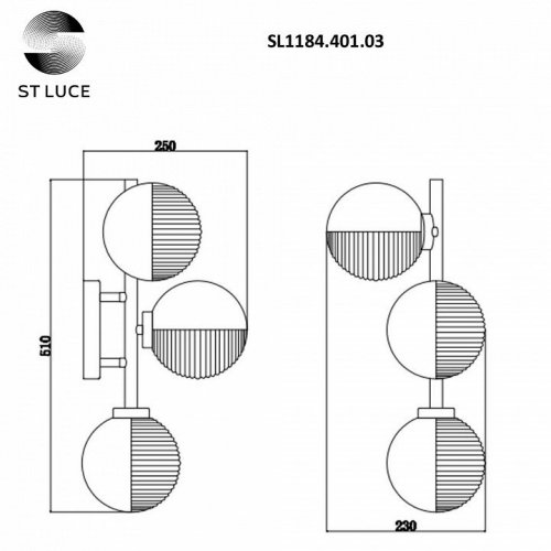 Бра Todo SL1184.401.03