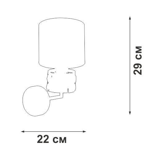 Бра V1855-1/1A