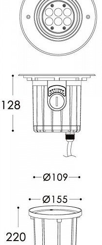 Встраиваемый светильник Deko-Light Soft Flex 7 730267