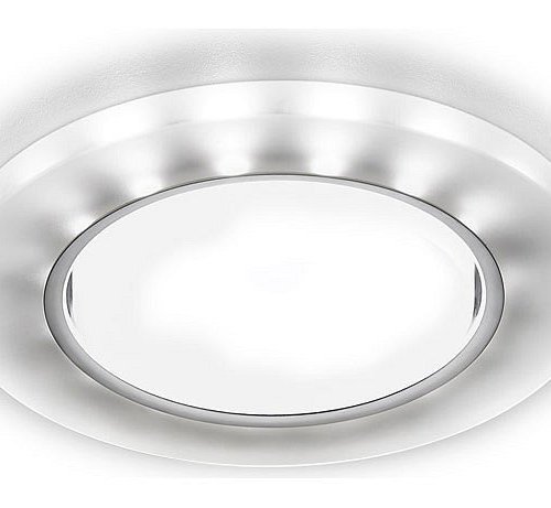 Встраиваемый светодиодный светильник Ambrella light GX53 LED G214 CH/WH