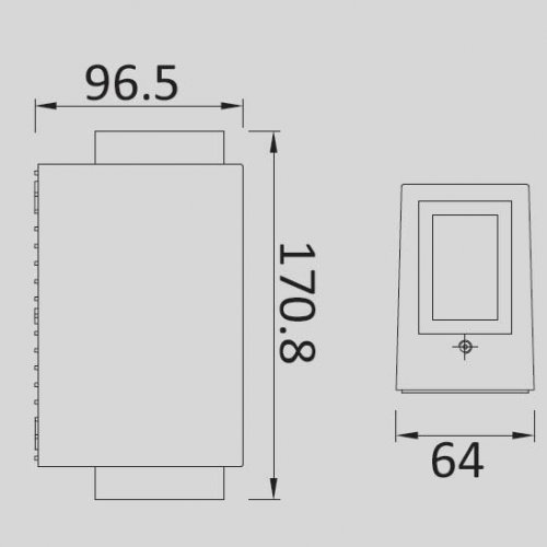 Архитектурная подсветка Oasis Light W1862-B3