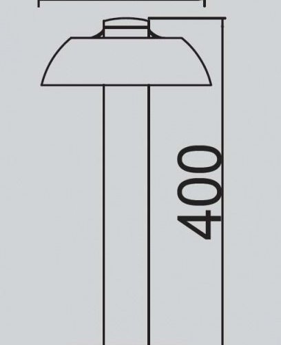 Наземный фонарь Oasis Light SPRIL W2252S-400 V