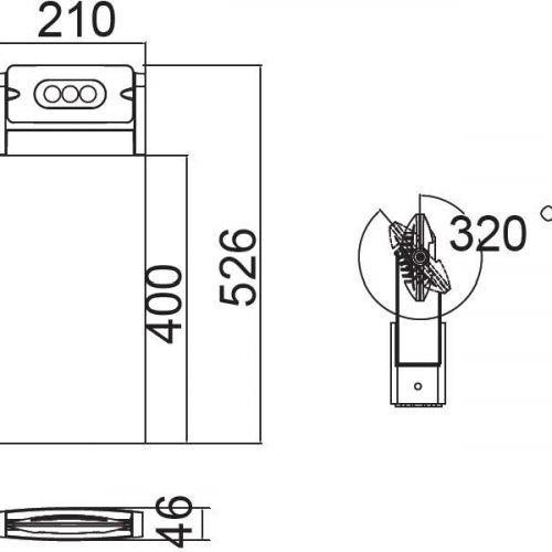 Наземный фонарь Oasis Light LEDSPOT W6146S-1-526 GB