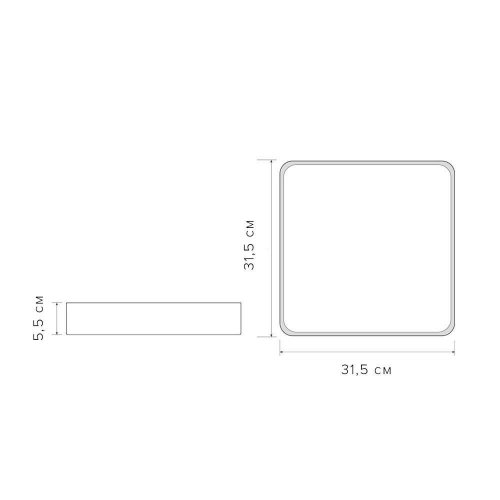 Потолочный светодиодный светильник Jazzway PPB Sсandic-S 5037359