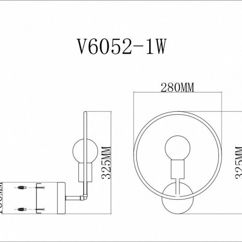 Бра Moderli Sachara V6052-1W