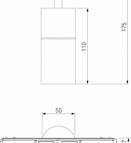 Светильник на штанге Elektrostandard Slim Magnetic a063537