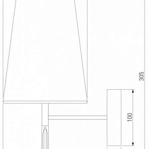 Бра Eurosvet Milazzo 60137/1 золото