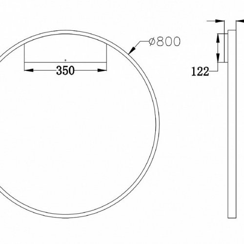 Настенный светильник Maytoni Rim MOD058WL-L50B4K