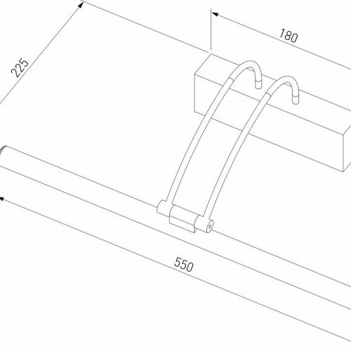 Подсветка для зеркала Elektrostandard Simple a063698