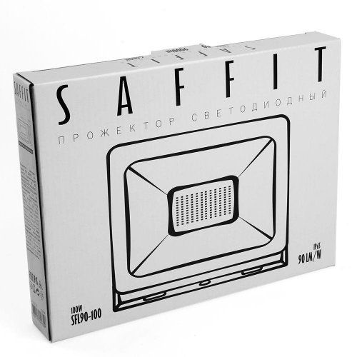 Светодиодный прожектор Saffit SFL90-100 100W 4000K 55230