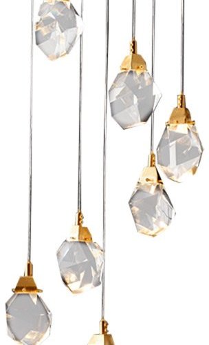 Подвесной светильник DeLight Collection Crystal rock MD-020B-7 gold