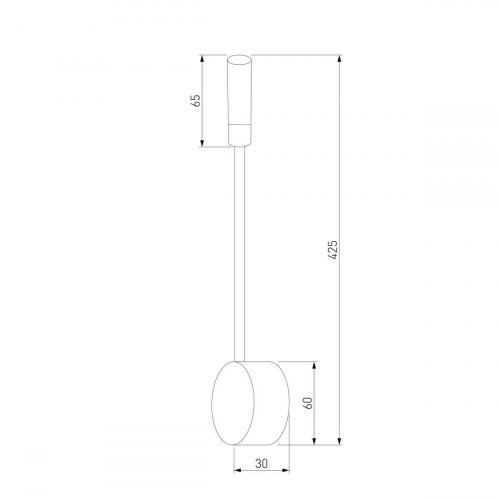 Бра Elektrostandard Bard 40117/Led белый a058939