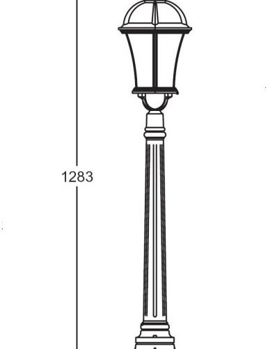 Наземный фонарь Oasis_Light ROMA L 95207L W