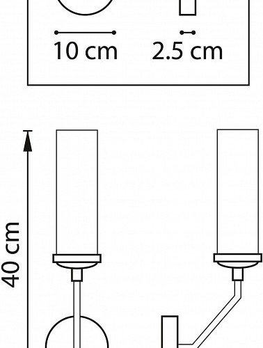 Бра Lightstar Flume 723615