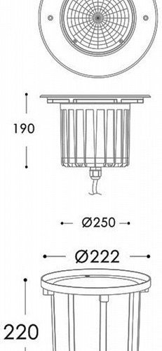 Встраиваемый светильник Deko-Light COB 25 Soft WW 730421