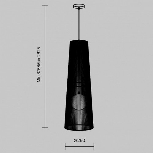 Подвесной светильник Cottage FR5405PL-01B2