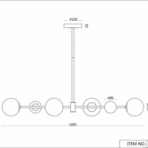 Подвесная люстра F-Promo Vials 3090-6P