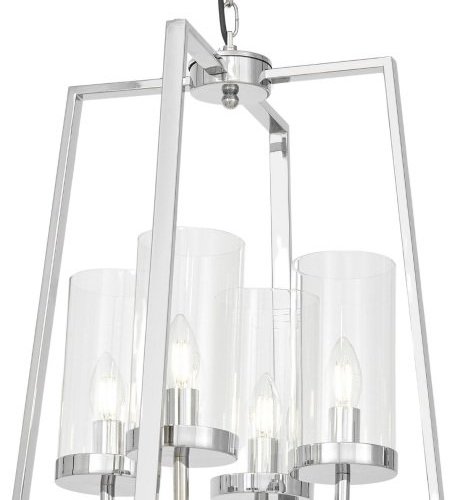 Подвесная люстра Lumina Deco Fedi LDP 1247-4 CHR