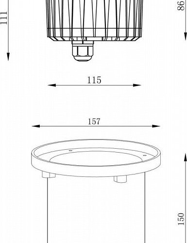 Встраиваемый светильник Deko-Light Canum 730454