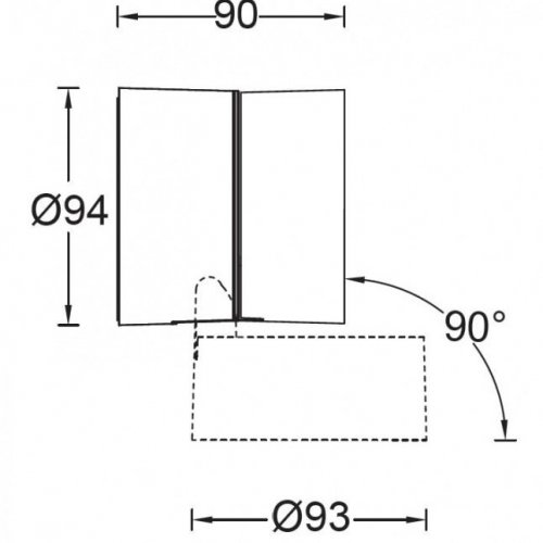 Настенный светильник уличный Oasis Light W6260