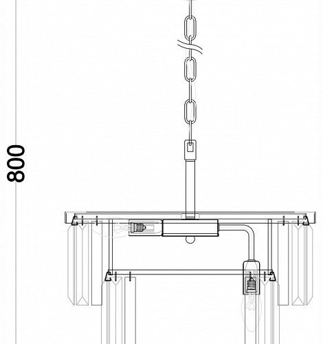 Подвесная люстра Freya Viviane FR11001PL-08G