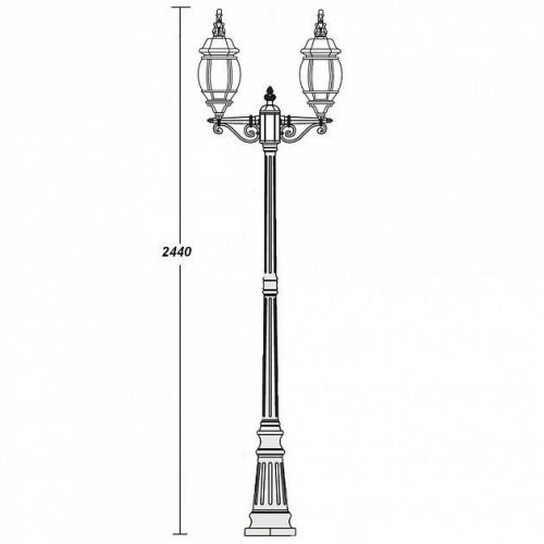 Наземный фонарь Oasis Light 83409L A W