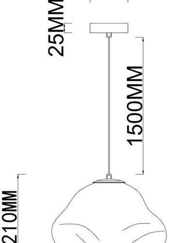 Подвесной светильник Wertmark Isola WE219.02.123