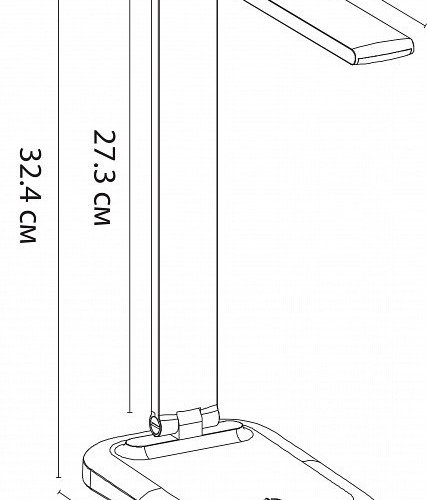 Настольная лампа Arte Lamp London A5124LT-1WH