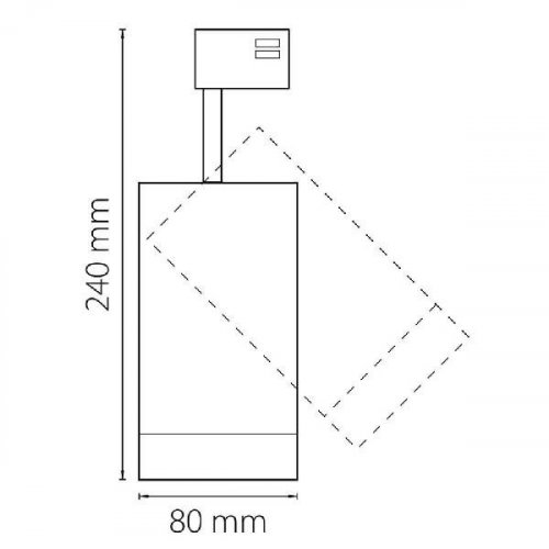 Трековый светодиодный светильник Lightstar Canno Led 303264